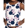 thumbnail image 3 of Minnie Mouse Toddler Girls' Active Tank Top and Skort Set, 2-Piece, Sizes 12M-5T, 3 of 6
