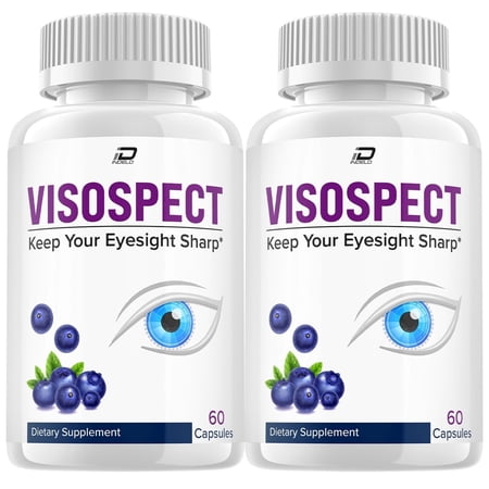 (2 Pack) Visospect Plus Eye Support Supplement - Visospect Plus Capsules, Eye Vitamins 20/20 Healthy Vision, Viso spect Plus Eye Health Multivitamin, Visospect Plus Pills Reviews (120 Capsules)