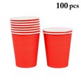 thumbnail image 1 of 100PCS Paper Cups 9oz Disposable Cups Party Drinking Cups for Water Juice Cooler, 1 of 10