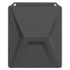 Silicone Protective Case Anti-drop Antenna Protector for Starlink Mini Sport Supplies (Black)