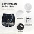 thumbnail image 4 of Salouo Astronaut Standing In The Moon Print Women's 2 in 1 Running Shorts Double-Layer Shorts Athletic Workout Gym Yoga Shorts Running Shorts for Women-Small, 4 of 7