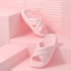 thumbnail image 4 of Zapatillas de ducha de verano para mujer, antideslizantes, para baño, Color sólido, informales, para parejas, suela gruesa, sandalias para hombre, zapatos de interior y exterior, 4 of 7