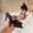 Black, variant on Women Heels Ankle Strap Mule Sandals for Women Pointed Closed Toe Ruffle Fringe Suede Stiletto Heel Elegant Slip On Dress Heels Wide Width Large Sizes Women Shoes Casual Wedding Spring Summer Evening