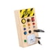 thumbnail image 2 of Tablero de actividades Montessori para niños pequeños, material didáctico electrónico, tablero sensorial para bebés L, 2 of 9