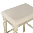 thumbnail image 6 of Riverbay Furniture 30" Backless Bar Stool in White Wash, 6 of 6