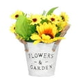 thumbnail image 4 of Simulation Sunflower, Odorles Environmentally Friendly Lace Edging Design Simulation Potted Plants  For Table Setting For Home Decoration For Wedding Decoration, 4 of 8