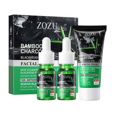 XIRQI Blackhead Remover,Bamboo Charcoal Clay Mask,Deep Skin Cleansing Face Wash