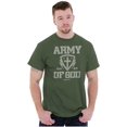thumbnail image 5 of Religious Christian Army of God Men's Graphic T Shirt Tees Brisco Brands L, 5 of 6