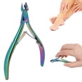 thumbnail image 4 of Cuticle Nippers, Inclined Blade Design Cuticle Pusher  For Exfoliating For Foot Care For Manicure For Remove Dead Skin, 4 of 8