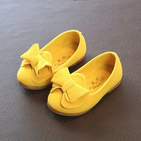 

Binmer Baby Girls Bow Sandals Sneaker Toddler Children Pricness Casual Single Shoes