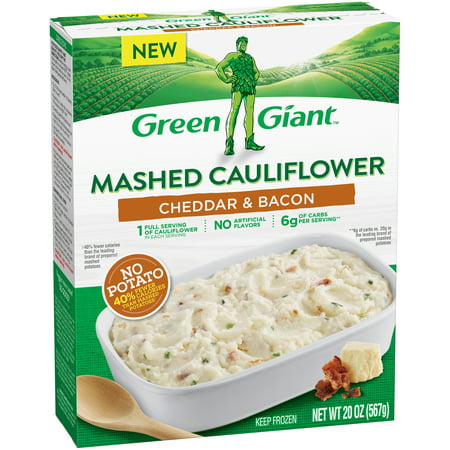 Green Giant Cheddar & Bacon Mashed Cauliflower, 20 oz
