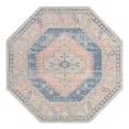 thumbnail image 2 of Unique Loom Whitney Collection Area Rug - Geneva (7' 1" Octagon French Blue/Beige), 2 of 6