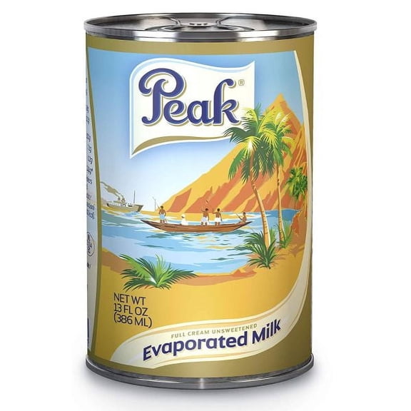 Peak Full Cream Unsweetened Evaporated Milk 13oz (380ml)