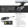 thumbnail image 3 of Security Camera 5A Power Supply Adapter + 8 Split Power Cable Cctv Dvr System, 3 of 6