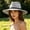 Light Gray, variant on Timeless Fedora Hat for And Wide Brim Jazz Style Ethnic Design Flat Unisex Fashion Headwear Brown One Size