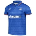 thumbnail image 2 of Unisex Live Breathe Futbol Blue FC Cincinnati Polo, 2 of 4