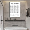 thumbnail image 3 of Black and White Bathroom Poster Funny Bathroom Quote Wall Art  Cute Canvas Print Wall Decor Minimalist Toilet WC Artwork, 3 of 6