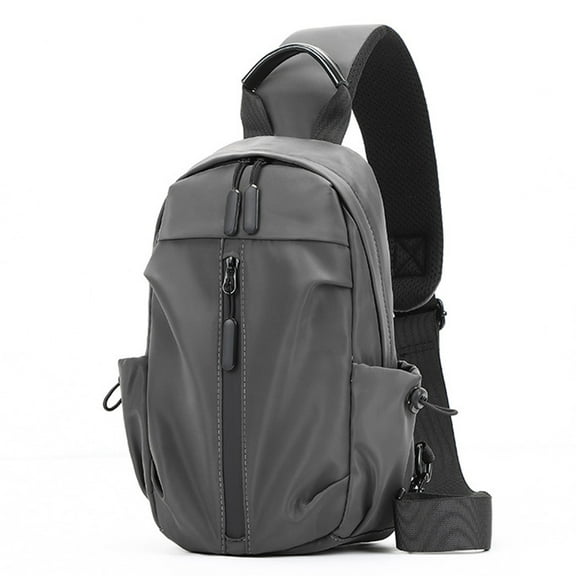 Weloille Sling Bag for Men, Waterproof Small Crossbody Bag Lightweight Everyday Carry Chest Bag for Travel Walk Sport