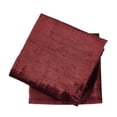 thumbnail image 3 of Home Soft Things Textured Velvet 2 Piece Pillow Shell Set - Ruby Wine - 26" x 26", 3 of 4