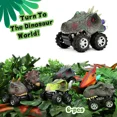 thumbnail image 5 of Juego de juguetes de dinosaurios para niños pequeños, Mini Monster Truck, coches de juguete para niños, regalos para niñas, 5 of 5