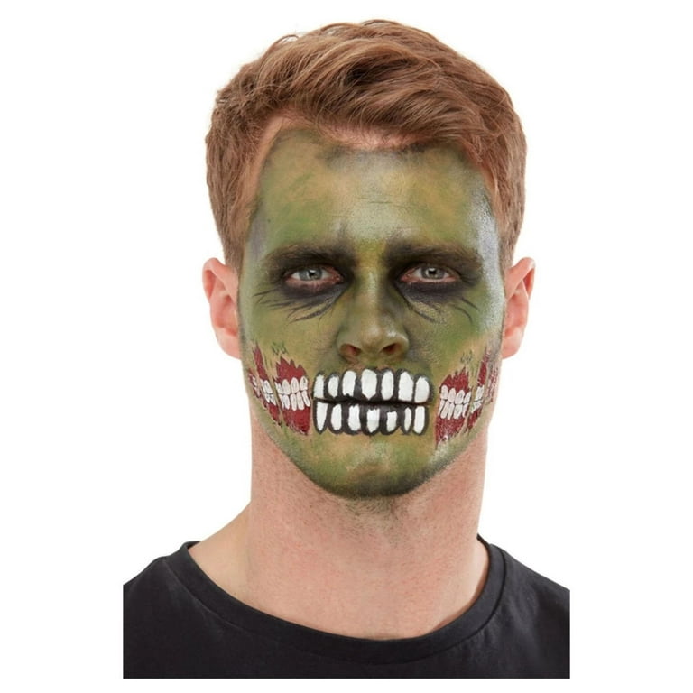 Smiffys Makeup FX Zombie Face Transfer Green Smiffys Makeup FX Zombie Face Transfer Green