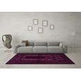 thumbnail image 3 of Ahgly Company Indoor Square Persian Pink Traditional Area Rugs, 5' Square, 3 of 4