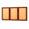 thumbnail image 6 of Waddell 77-3648CK-EK Messenger 48 x 36 x 2 in. Wall Case Message Center, 2 Door - Espresso, 6 of 7