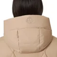 thumbnail image 4 of Mondetta Women's Long Diamond Quilted Parka Down Fill Tan L, 4 of 8