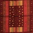 thumbnail image 1 of Ahgly Company Indoor Square Oriental Orange Traditional Area Rugs, 7' Square, 1 of 1
