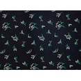 thumbnail image 2 of Zelouf Zs1902J Print Ity  , Sewing, DIY, Crafts Fabric by the Yard, 971 Black/green, 7 Yard, 2 of 2