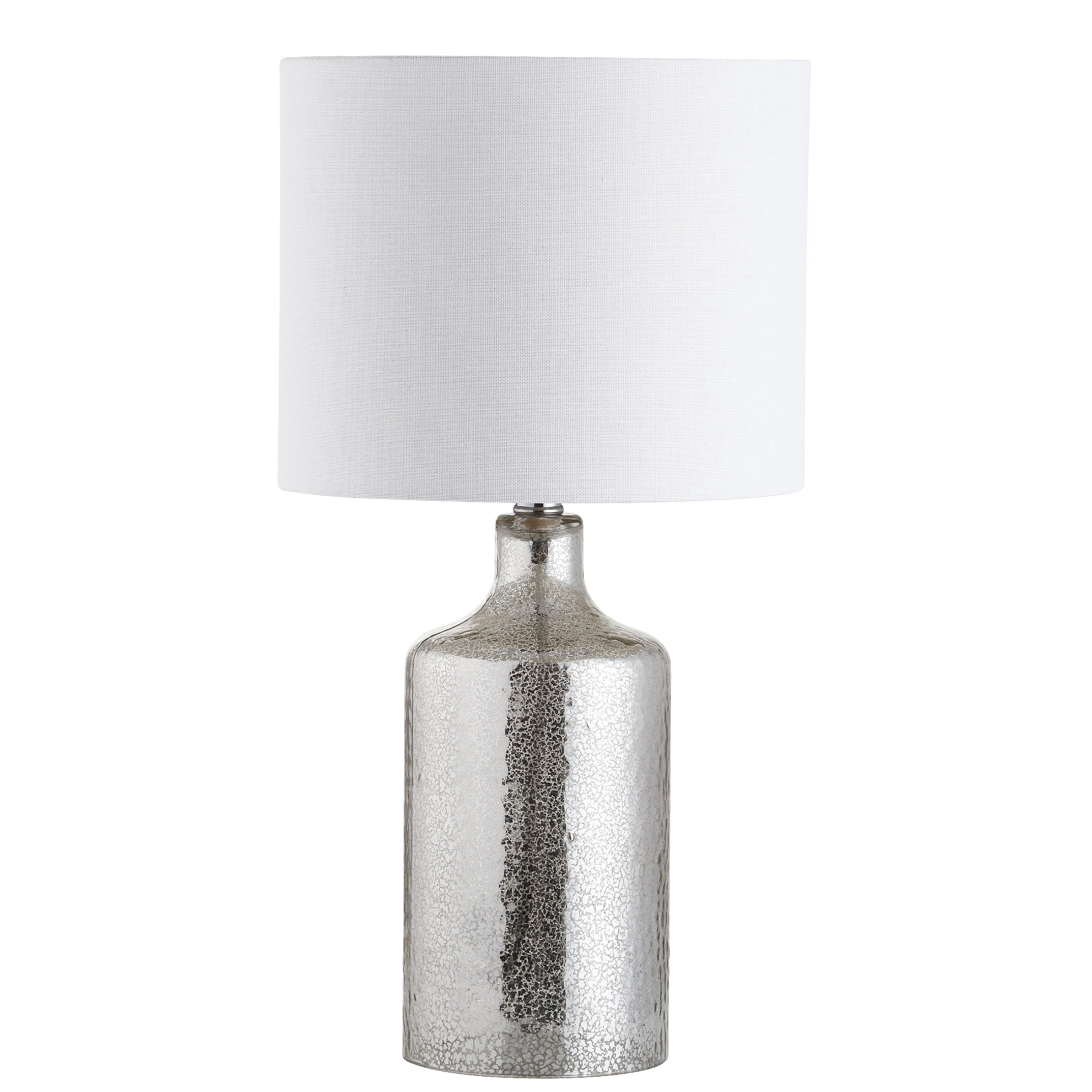 Safavieh Danaris Rustic 19 in. H Table Lamp, Silver/Ivory