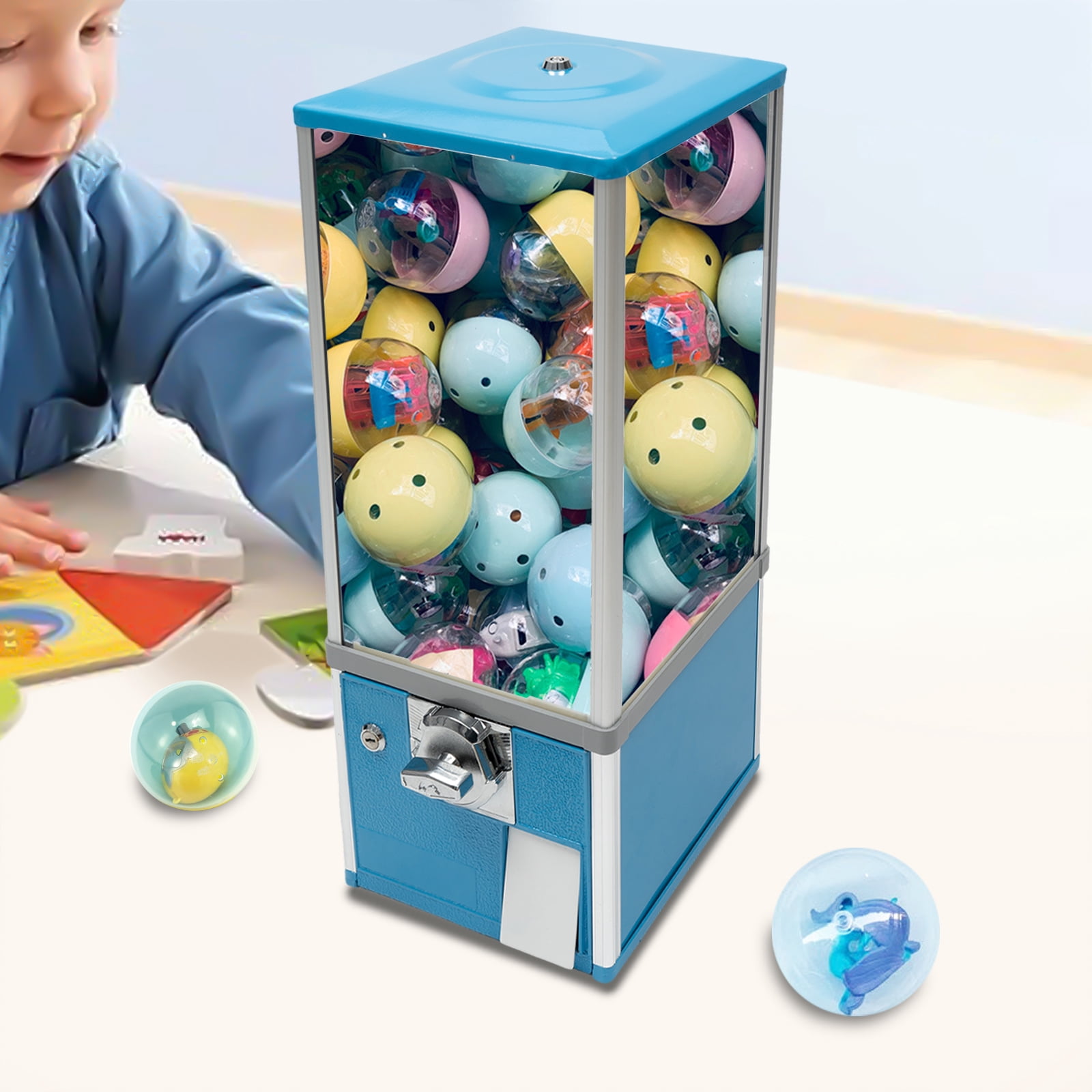 Wildnix Candy Vending Machine with 360° Rotatable Knob, &nbsp; Construction, Ideal for Retail Stores, Amusement Parks & Home Use