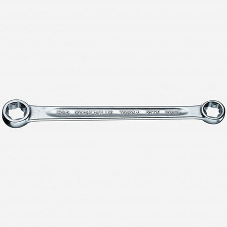 

Stahlwille 21TX Double ended ring Spanner E6 x E8