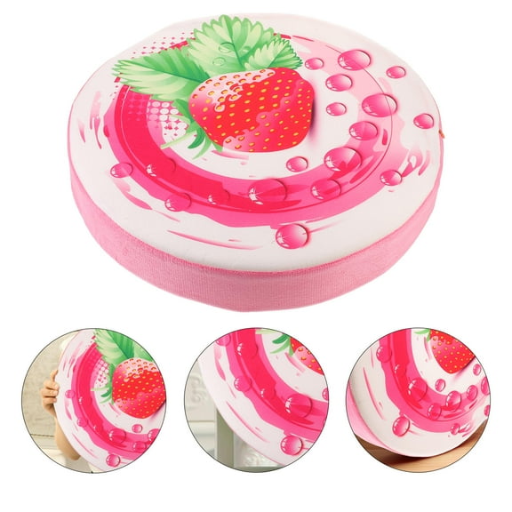 IBASETOY Multicolor Fruit Seat Cushion Pillow Made of Soft Polyester Fiber and PP Cotton