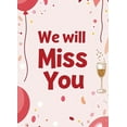 thumbnail image 5 of LUUFILx Farewell Military Banner We Will Miss You Backdrop Decor Party Supplies Celebration Event Decoration Backdrop Banner Photography Props, 5 of 8