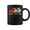 Black, variant on Retro Easter Bunny Colorful Rabbit Cute Happy Easter V2 Coffee Mugs