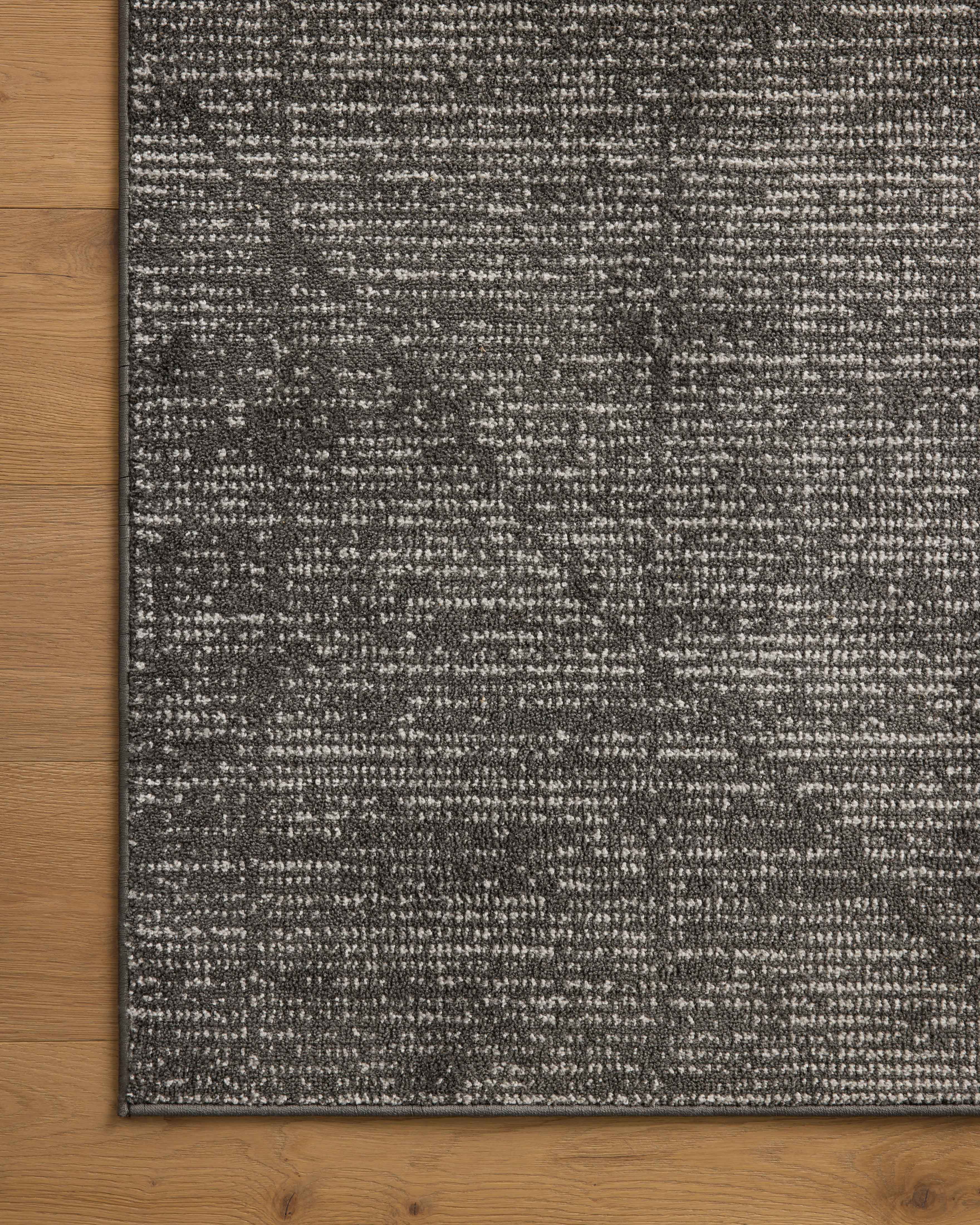 Loloi Kamala Charcoal / Ivory 4'-0" x 6'-0" Accent Rug