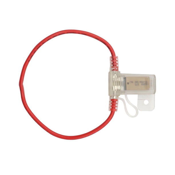Riwesomey Portafusibles 5A y reinicio Manual de cable de fusible 28V/32V 12AWG impermeable a prueba de polvo transparente para coche automóvil yate RV Vehículos, repuestos y accesorios Mis No.1 Riwesomey VI009538-01