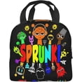 thumbnail image 3 of Sprunki Game Lunch Box Portable Lnsulation Multifunctional Lunch Bag For Office Work Picnic Unisex, 3 of 8