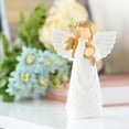 thumbnail image 6 of Angel Dog Resin Figurine, Qiopertar Under $5 Dog Hugging And Dog Hugging White Wing Resin Handicrafts Home Desktop Ornaments Healing Style Ornaments, 6 of 7
