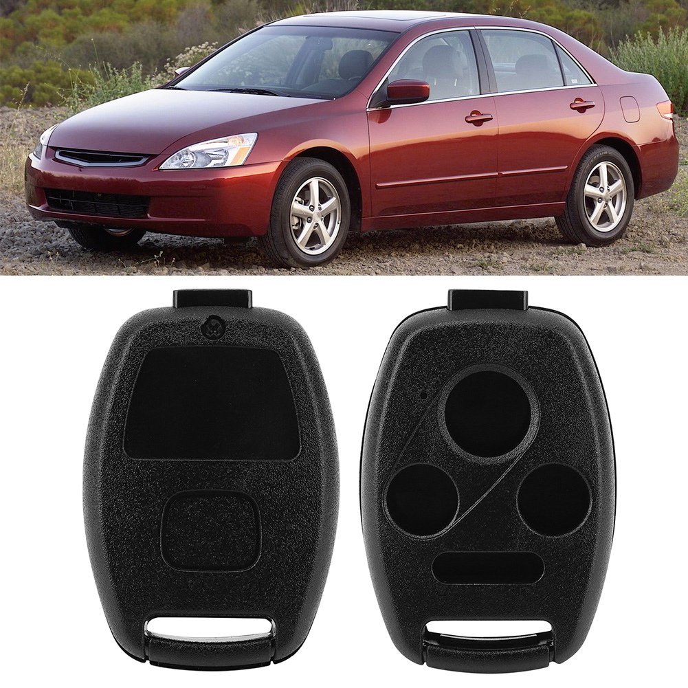 Uncut Key & Remote Entry Fob For 2004-2007 Honda Accord – Ready To Program