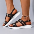 thumbnail image 4 of Beach Sandals for Women Walking Hiking Shoes Comfortable Summer Outdoor Athletic Camping Sport Roman Sandal, 4 of 9