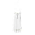 thumbnail image 6 of Jamsmile Womens Dress Spaghetti Strap Backless Bohemian Beach Long Dresses Casual Solid Color Cotton Party Maxi Dress, 6 of 6