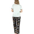 thumbnail image 2 of Lazy One Women's Pajama Set, Short Sleeves with Cute Prints, Relaxed Fit, Trophy Wife, 2 of 7