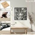 thumbnail image 5 of Violaura Tiger Metal Wall Art - Easy to Install Hanging Perfect for Home, Living Room Decor (48" x 48"), 5 of 8