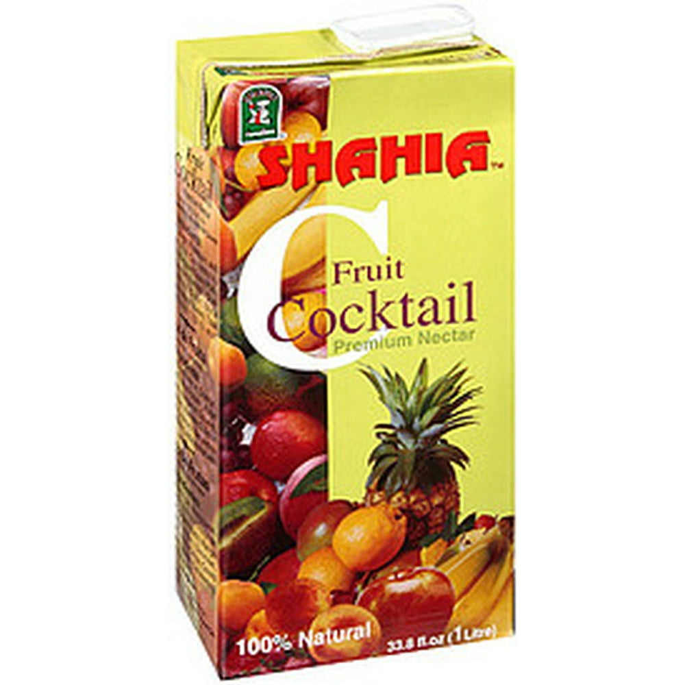Shahia Fruit Cocktail Nectar, 33.8 oz