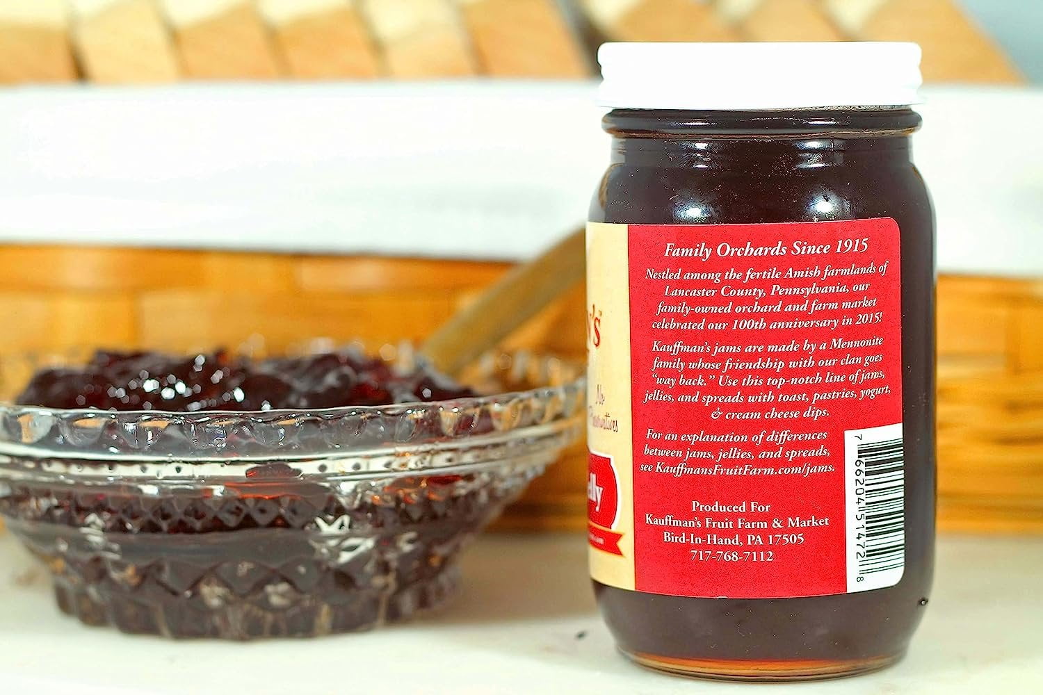 Kauffman Orchards Red Currant Jelly, All Natural, No Preservatives, 9 Oz. Pack of 2
