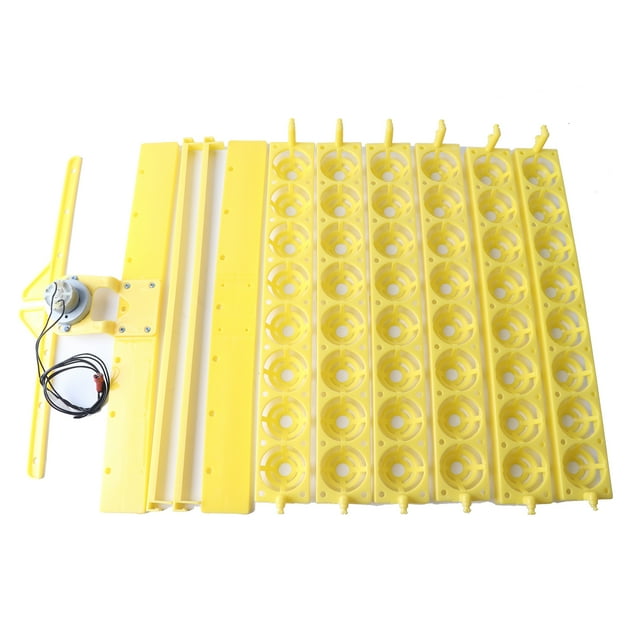 Volteador de huevos automático de 48 huevos ABS para incubadora automática de huevos de 12 V