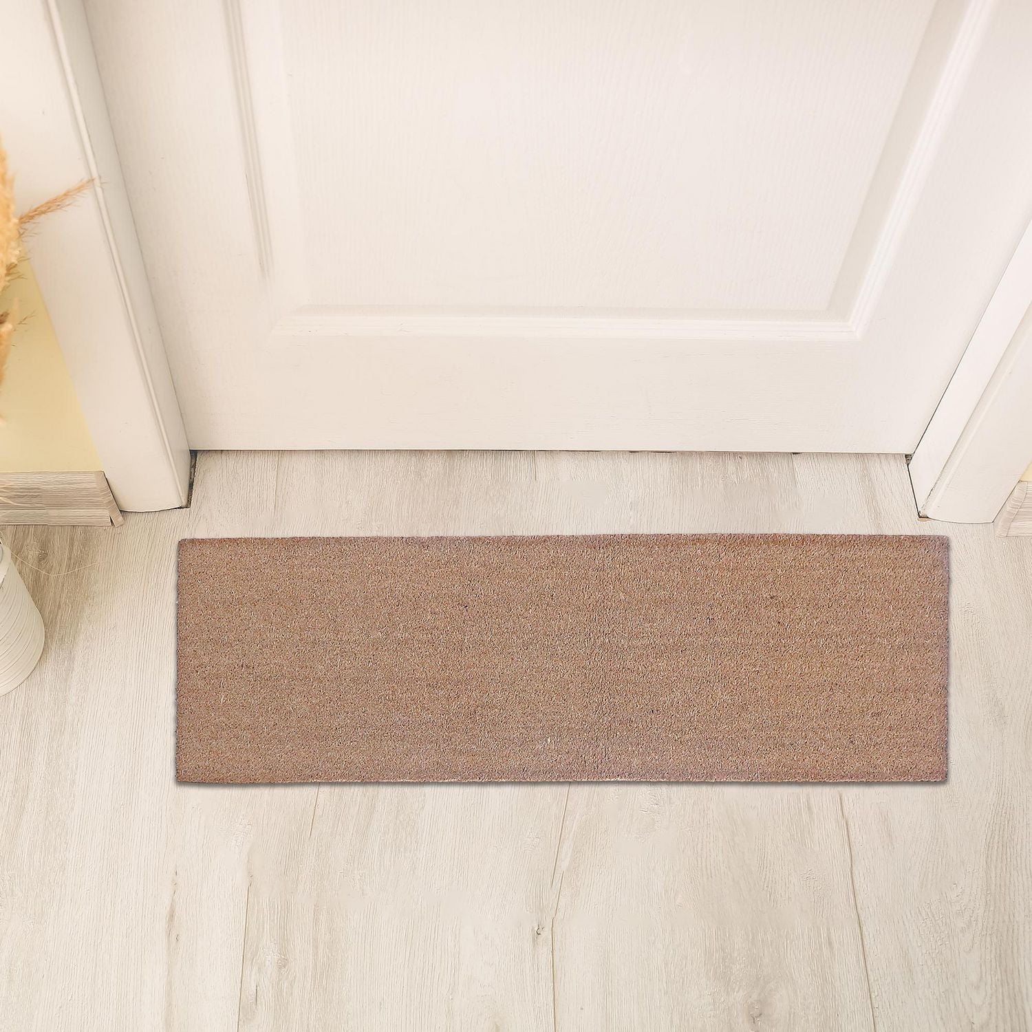 IH Casa Decor Plain Natural Fibers Door Mat 16 X 48