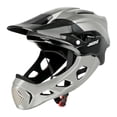 thumbnail image 1 of Casco de bicicleta integral, casco de moda para adultos, casco multiusos. Negro Gris, 1 of 8
